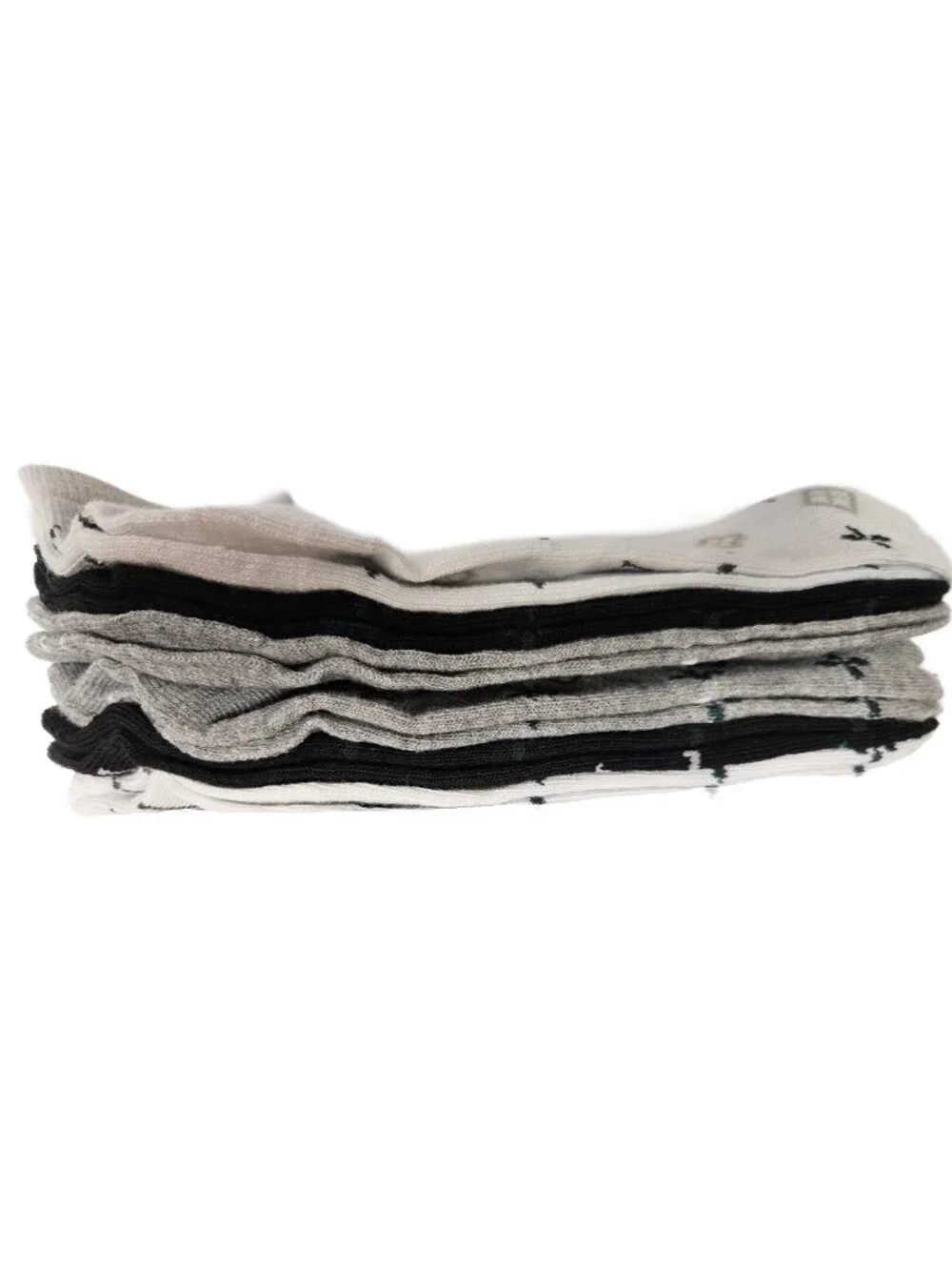Women’s Ankle Socks 6 Pack Cute Low Cut Casual No Show Socks Size 9-11, Spade